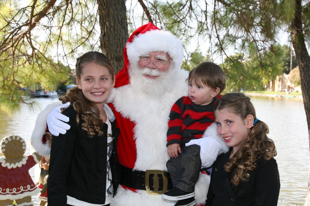 Santa at Christmas Island 2013