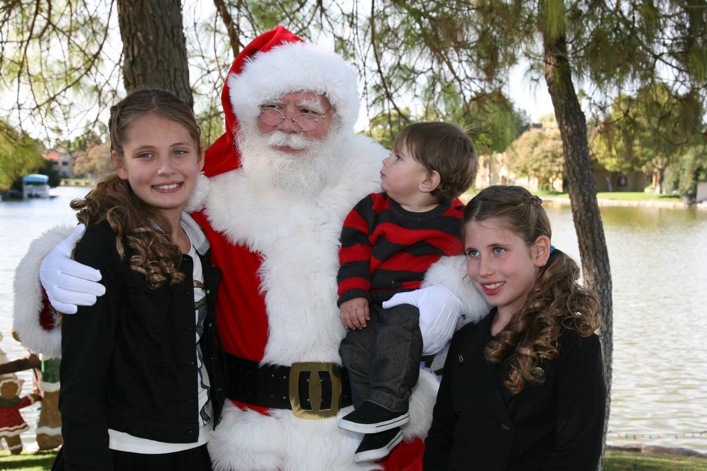 Santa at Christmas Island 2013