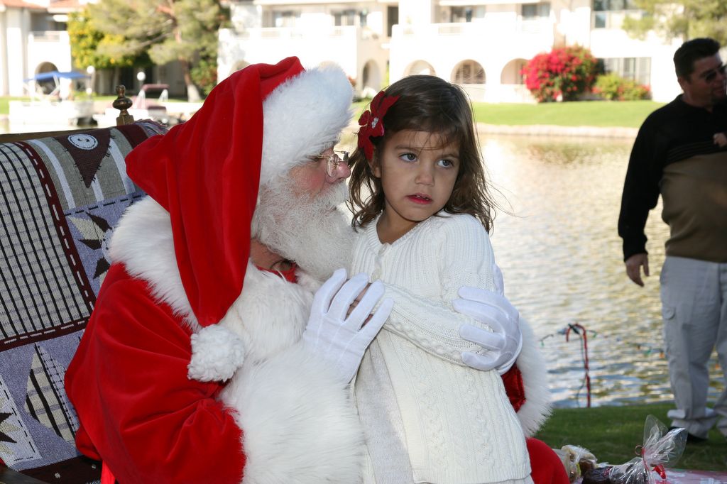 Santa at Christmas Island 2013