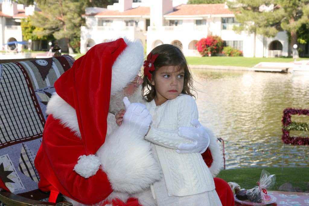 Santa at Christmas Island 2013