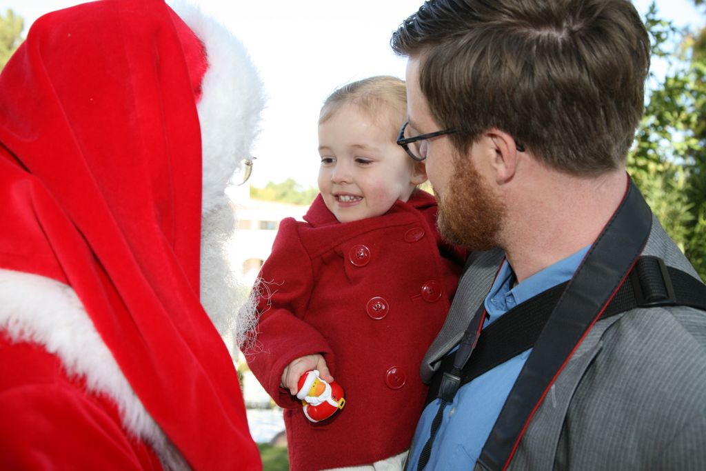 Santa at Christmas Island 2013