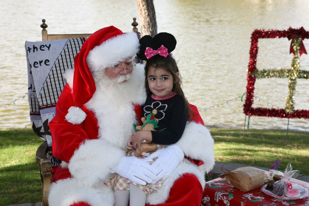 Santa at Christmas Island 2013