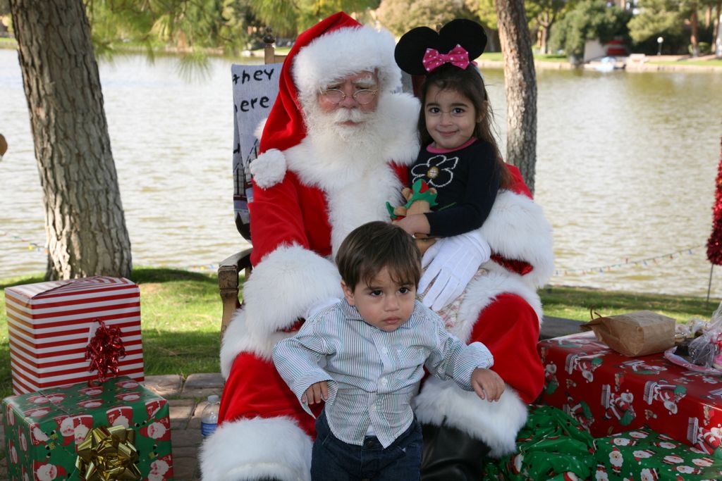 Santa at Christmas Island 2013