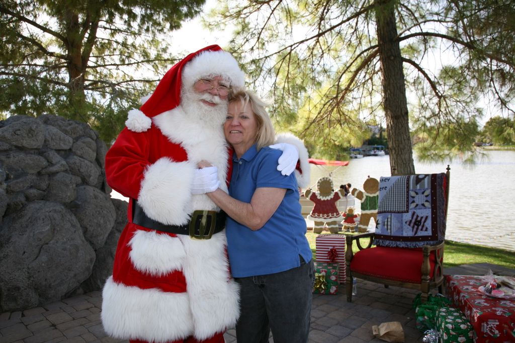 Santa at Christmas Island 2013