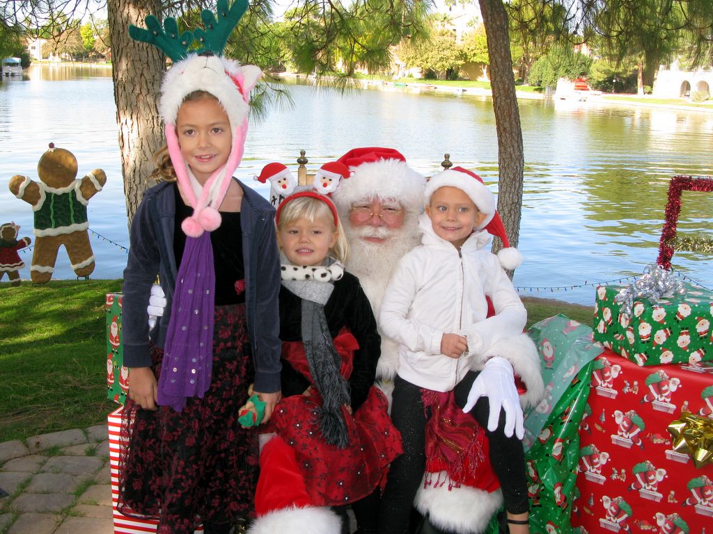 Santa at Christmas Island 2013