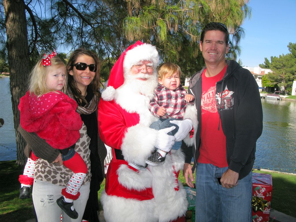 Santa at Christmas Island 2013