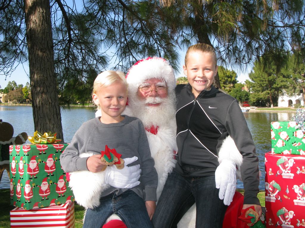 Santa at Christmas Island 2013