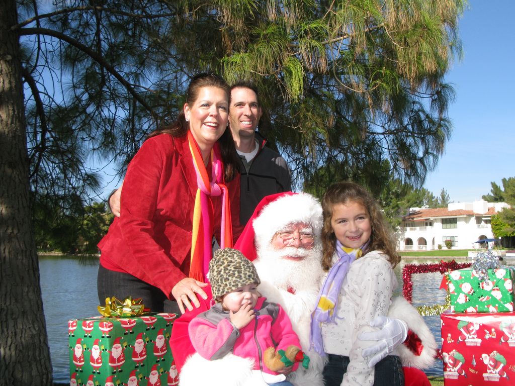 Santa at Christmas Island 2013