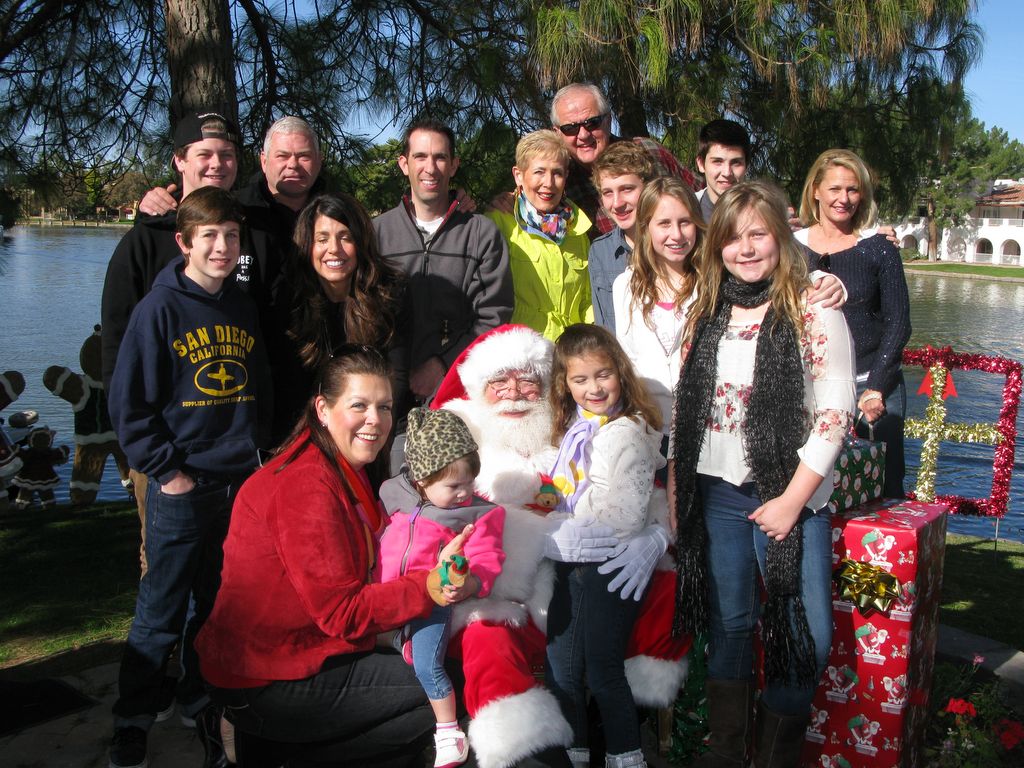 Santa at Christmas Island 2013