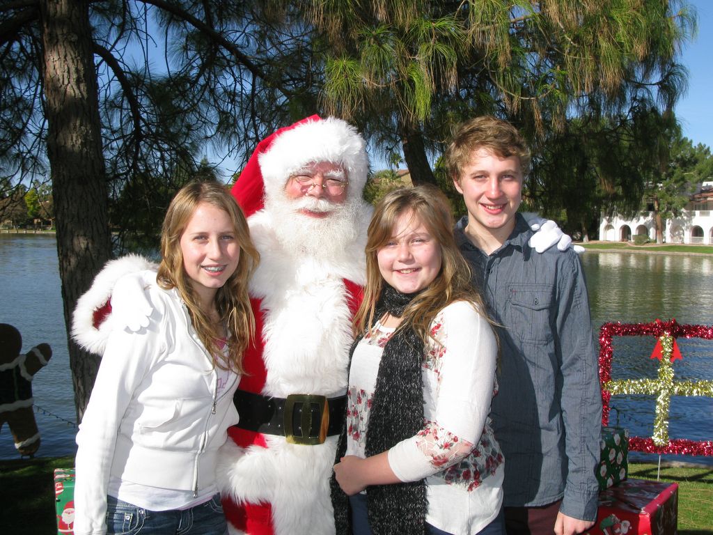 Santa at Christmas Island 2013