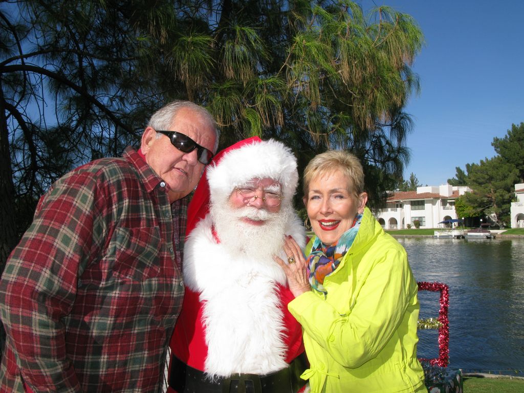 Santa at Christmas Island 2013