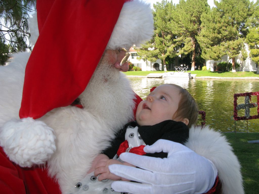 Santa at Christmas Island 2013