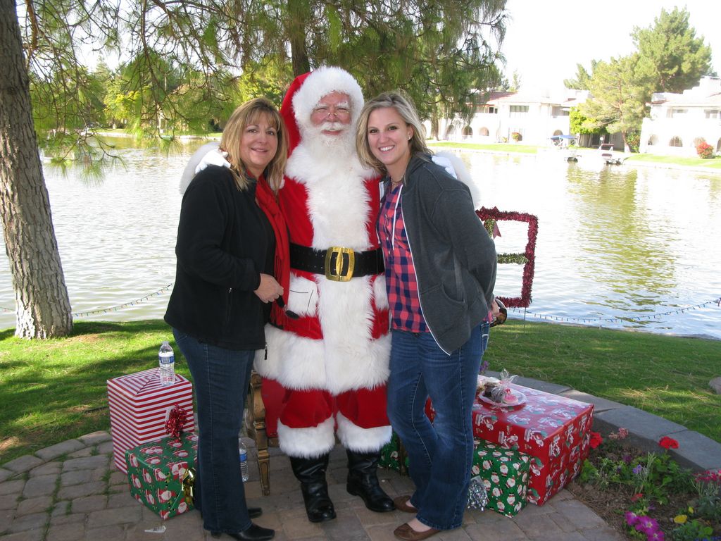 Santa at Christmas Island 2013