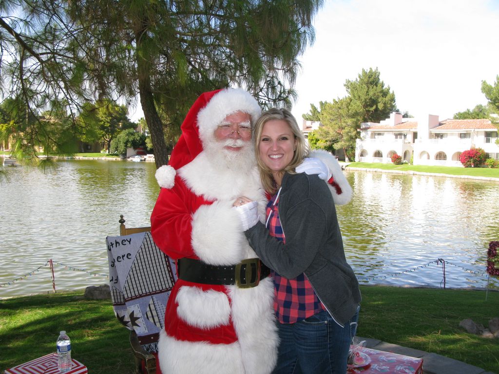 Santa at Christmas Island 2013