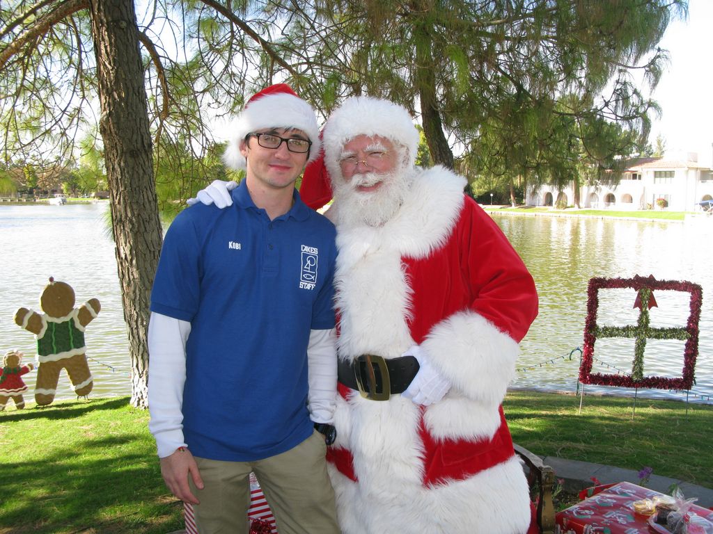 Santa at Christmas Island 2013