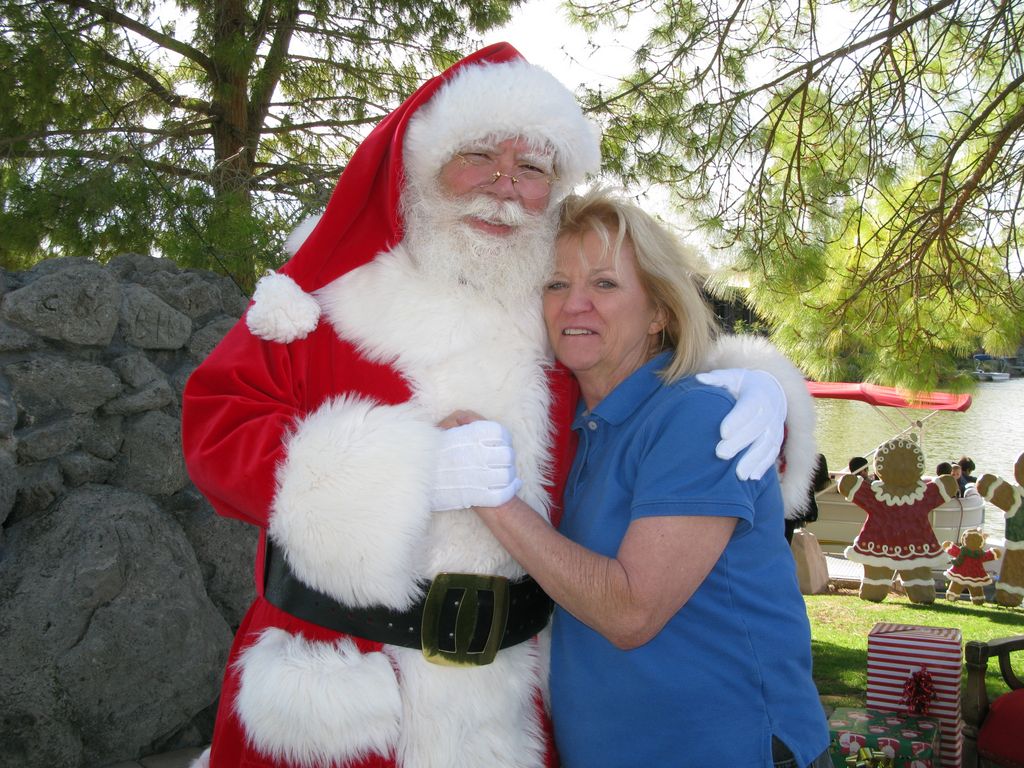 Santa at Christmas Island 2013