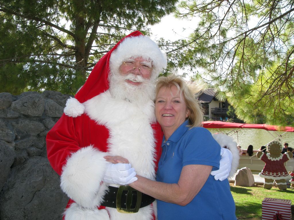 Santa at Christmas Island 2013