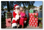 Santa at Christmas Island 2013