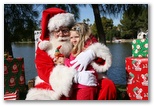 Santa at Christmas Island 2013