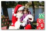 Santa at Christmas Island 2013