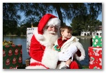 Santa at Christmas Island 2013