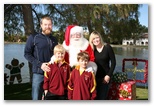 Santa at Christmas Island 2013