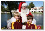 Santa at Christmas Island 2013