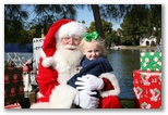 Santa at Christmas Island 2013