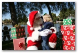 Santa at Christmas Island 2013