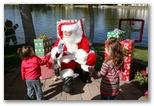 Santa at Christmas Island 2013