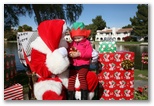 Santa at Christmas Island 2013