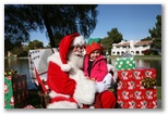 Santa at Christmas Island 2013