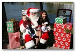 Santa at Christmas Island 2013