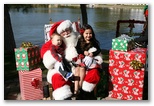 Santa at Christmas Island 2013