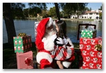 Santa at Christmas Island 2013