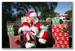 Santa at Christmas Island 2013