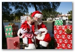 Santa at Christmas Island 2013