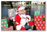 Santa at Christmas Island 2013