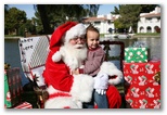 Santa at Christmas Island 2013