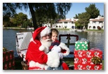 Santa at Christmas Island 2013