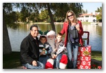 Santa at Christmas Island 2013