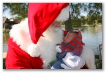 Santa at Christmas Island 2013