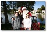 Santa at Christmas Island 2013