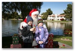 Santa at Christmas Island 2013