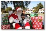 Santa at Christmas Island 2013