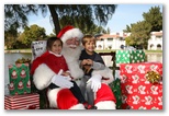 Santa at Christmas Island 2013