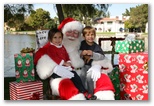 Santa at Christmas Island 2013