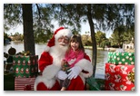 Santa at Christmas Island 2013