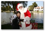 Santa at Christmas Island 2013