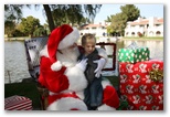 Santa at Christmas Island 2013